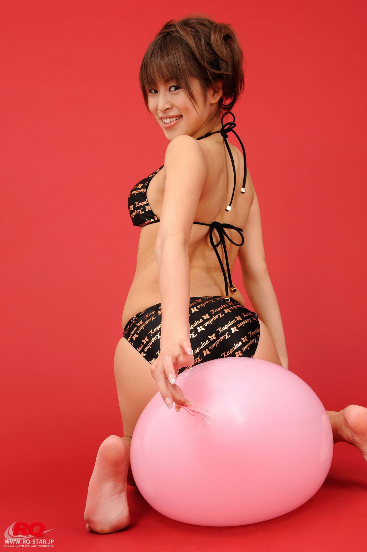 [RQ-Star] No.0021 Umi Kurihara 栗原海 水着（黒）01 Swim Suits - Black [141P]
